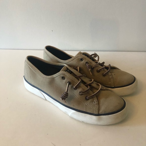 Sperry Top-Sider Canvas Boat Shoes | Women's Size 8M - Picture 1 of 9